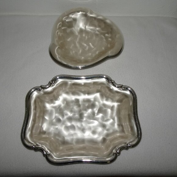 Two Vintage WMF IKORA Silver Plate Tarnish Resistant Dish Bowls - Picture 2 of 16